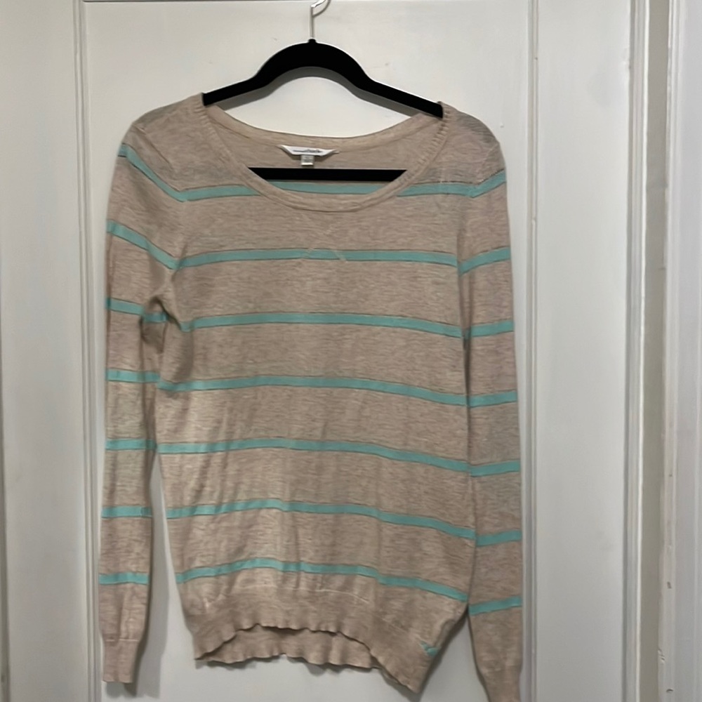 NWT striped crew neck sweater